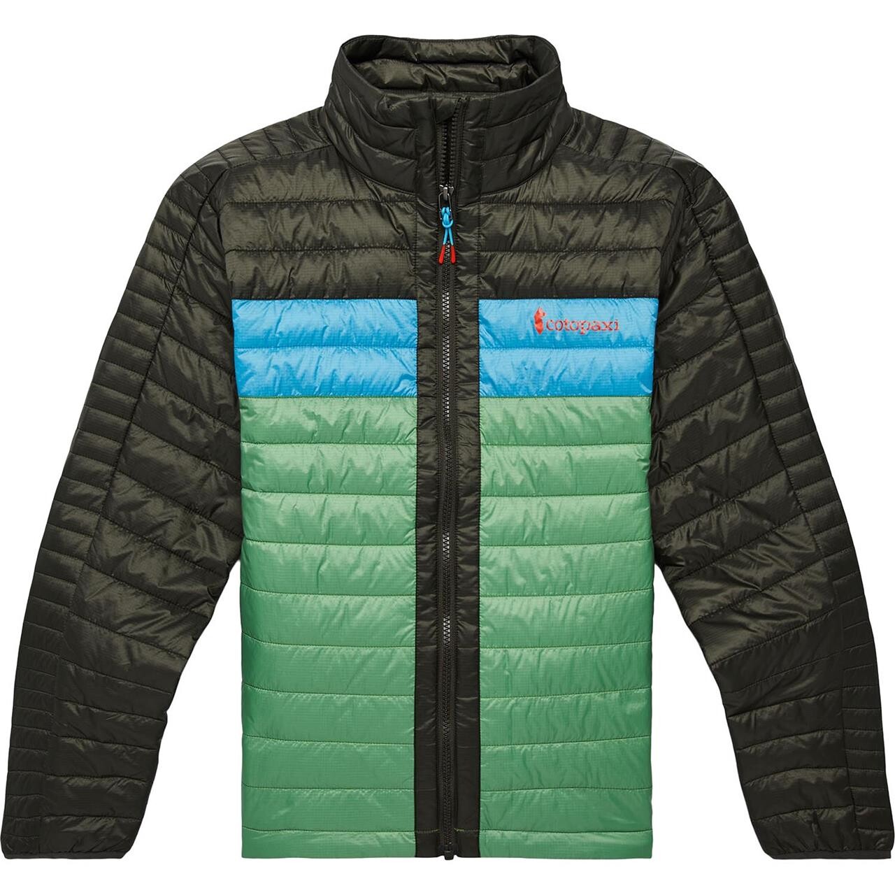 Se Cotopaxi Womens Capa Insulated Jacket (Grå (IRON & KELP) X-large) hos Friluftsland.dk