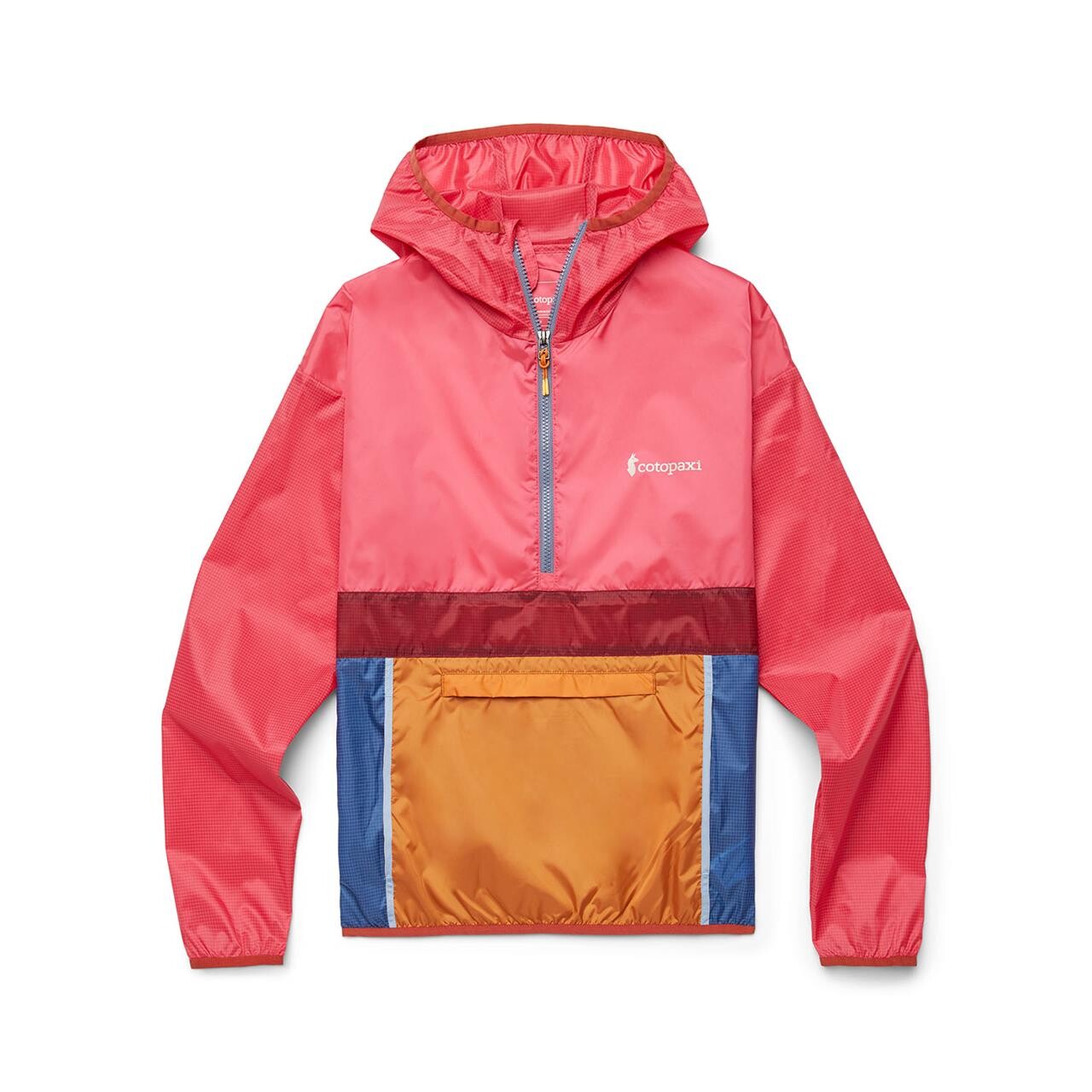 Billede af Cotopaxi Womens Teca Half-zip Windbreaker (Rød (FLOOR IS LAVA) X-small)