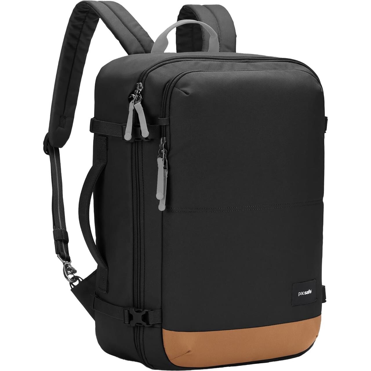 Pacsafe GO Carry-on Backpack 34l (Sort (JET BLACK))
