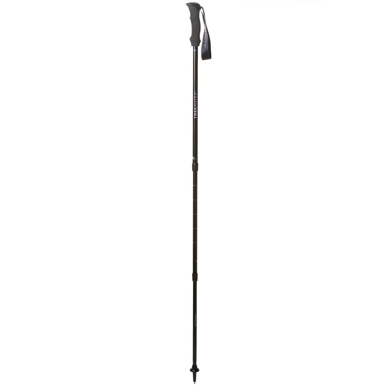 Oplev friheden ved at vandre med Trekmates Hiker Shock Pole Black. Disse lette og holdbare vandrestave giver optimal støtte på ujævnt terræn og hjælper med at reducere belastningen på dine led og muskler. Den indbyggede stødabsorbering sikrer en behagelig vandreoplevelse, mens den justerbare længde gør det muligt at tilpasse staven til din højde og præferencer. Med et ergonomisk håndtag og solid konstruktion er Hiker Shock Pole ideel til både nybegyndere og erfarne vandrere.

- Stødabsorberende for bedre komfort
- Justerbar længde, der tilpasses brugerens behov
- Ergonomisk design for optimalt greb
- Letvægtsmateriale for nem transport
- Robust konstruktion til krævende terræn
- Perfekt til både dagsture og længere vandreture