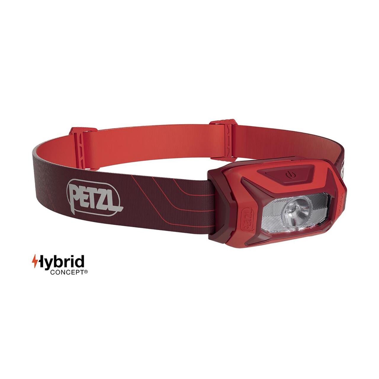 Se Petzl Tikkina Head Lamp (Rød (RED)) hos Friluftsland.dk