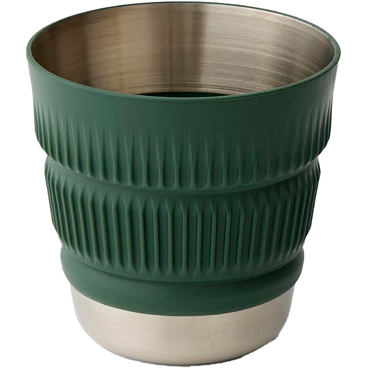 Opgrader din udendørsoplevelse med Sea To Summit Detour Stainless Steel Collapsible Mug i farven Green Laurel Wreath. Dette innovative krus kombinerer funktionalitet og stil, hvilket gør det perfekt til både vandreture og daglig brug. Det sammenfoldelige design gør det nemt at transportere, mens den robuste rustfrie stålstruktur sikrer en lang holdbarhed. Den smukke grønne farve tilføjer et friskt udtryk til enhver udendørs aktivitet. Tag det med på eventyr og nyd varme drikke, uanset hvor du befinder dig!

- Sammenfoldeligt design for let transport
- Fremstillet af holdbart rustfrit stål
- Stilfuldt grønt design
- Ideelt til både indendørs og udendørs brug
- Kapacitet til både varme og kolde drikke
- Let at rengøre og vedligeholde