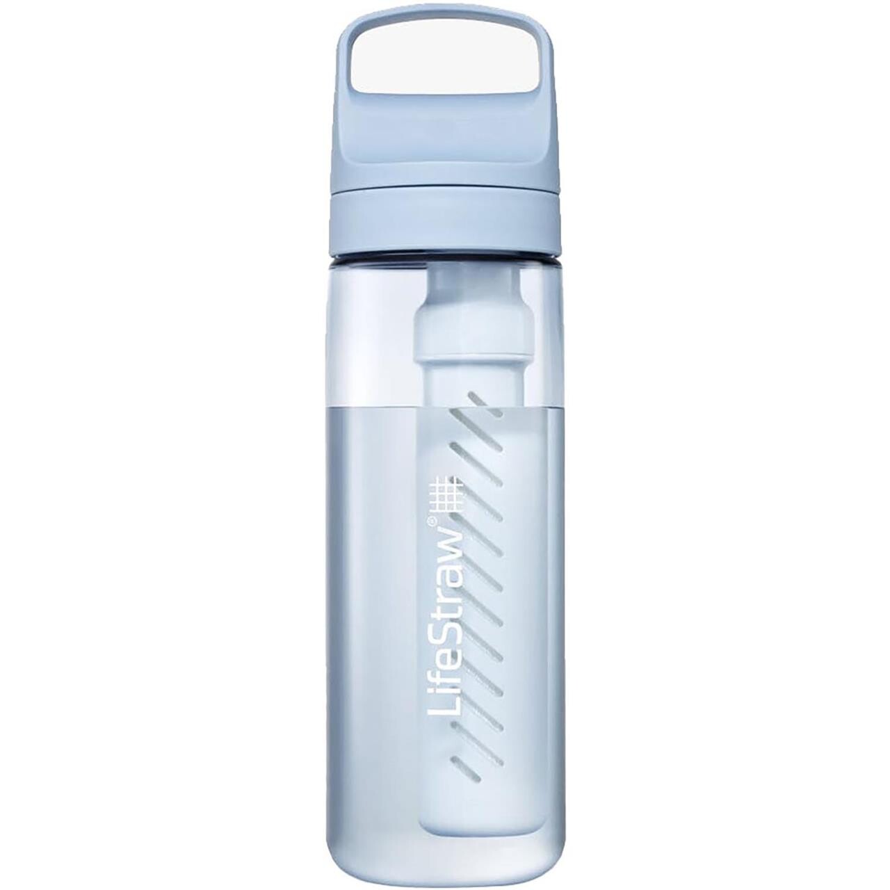 LifeStraw Go 2.0 vandfilterflaske i isblå farve er den ultimative løsning til rent drikkevand overalt. Den integrerede LifeStraw-vandfilterteknologi fjerner effektivt bakterier og parasitter, hvilket sikrer sikker hydrering uden ekstra behandling. Den lette og slidstærke flaske med en kapacitet på 0,65 liter er ideel til rejser, udendørs eventyr eller daglig brug. Det sporty og elegante isblå design tilføjer stil til din hydrering. Nyd rent og velsmagende vand direkte fra flasken. En uundværlig følgesvend for enhver eventyrer, rejsende eller daglig bruger.

Primære funktioner og fordele:
1. Indbygget LifeStraw-vandfilter sikrer rent drikkevand.
2. Let og solidt design ideelt til rejser og udendørs aktiviteter.
3. 0,65 liters kapacitet sikrer tilstrækkelig hydrering.
4. Sporty isblå design tilfører stil til dine hydrering.
5. Effektiv fjernelse af bakterier og parasitter uden behov for kogning.
6. Perfekt til vandreture, rejser og daglig brug.