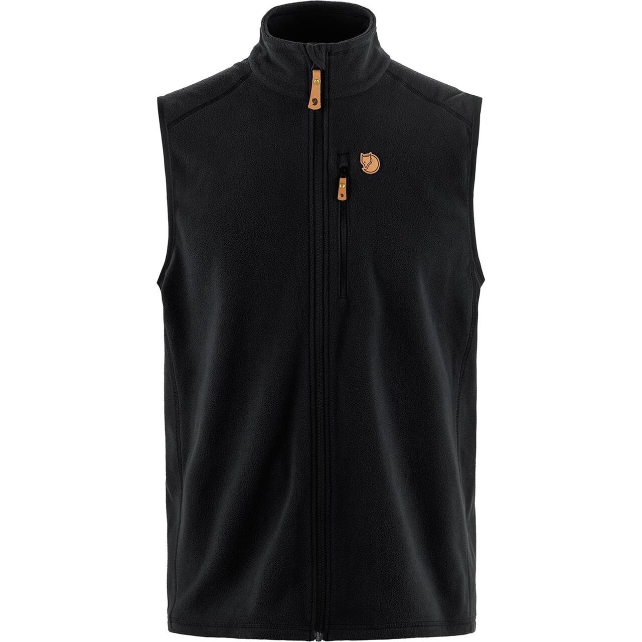 Fjallraven Mens Övik Lite Fleece Vest Sort Black 550 Large
