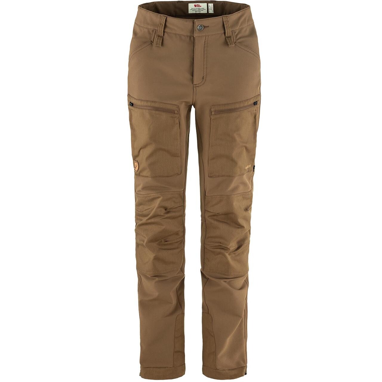 Fjällräven Womens Keb Agile Winter Trousers (Brun (WOOD BROWN/265) 40)