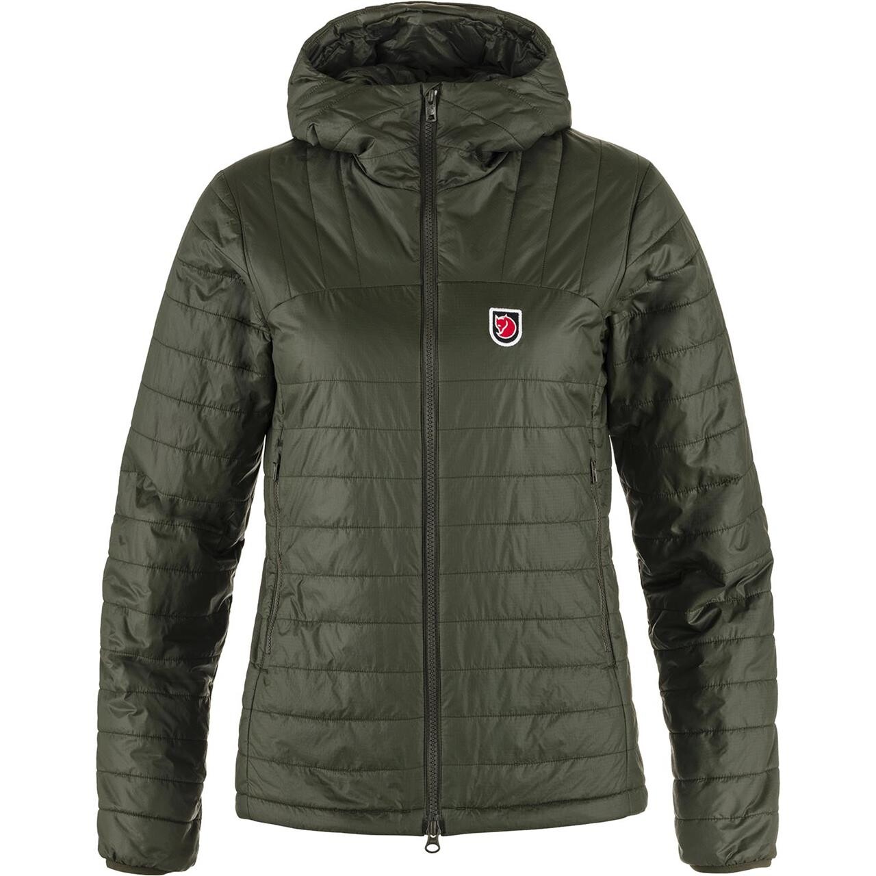 Fjällräven Womens Expedition X-lätt Hoodie (Grøn (DEEP FOREST/662) Medium)