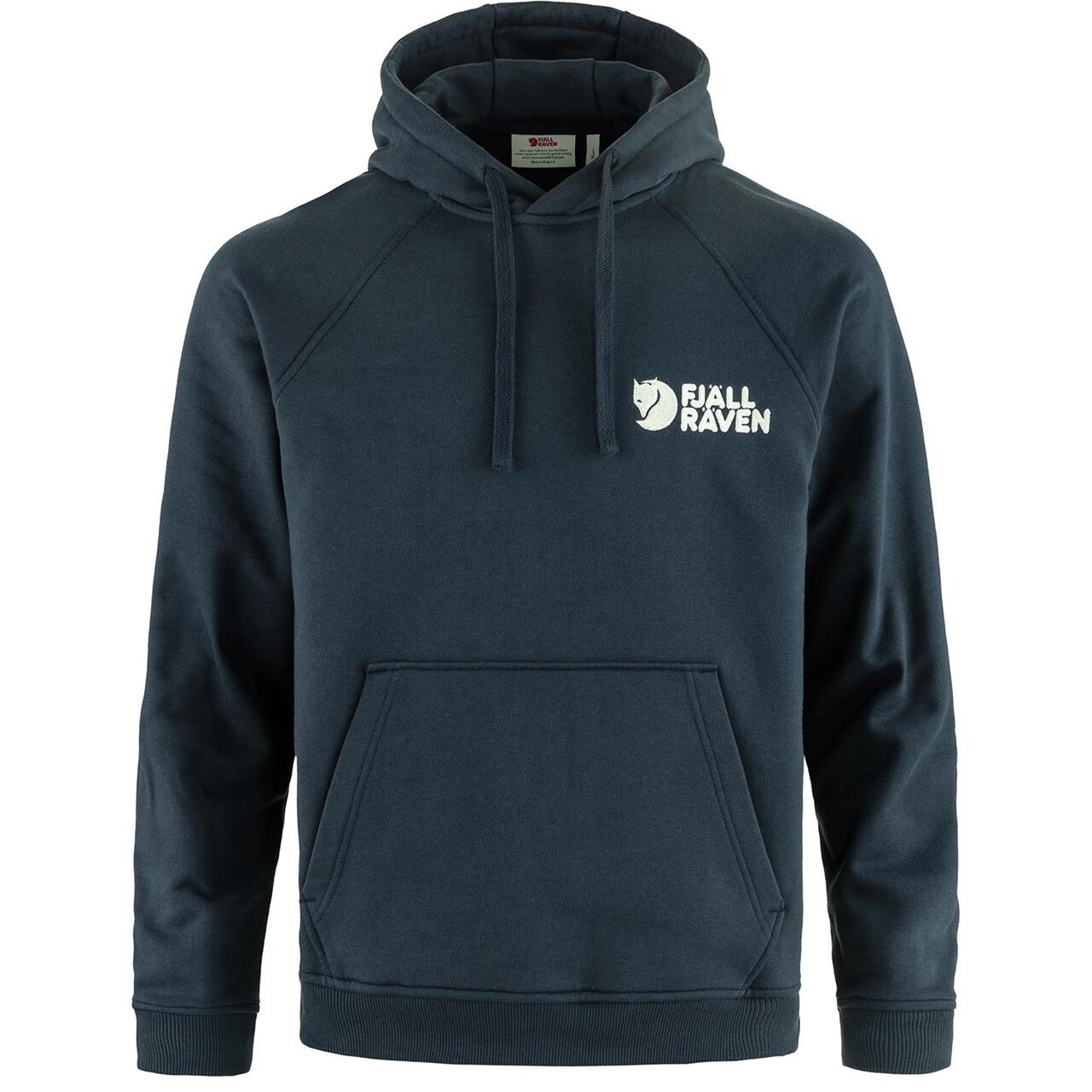 Fjällräven Mens Fjällräven Classic Hoodie (Blå (DARK NAVY/555) X-small)