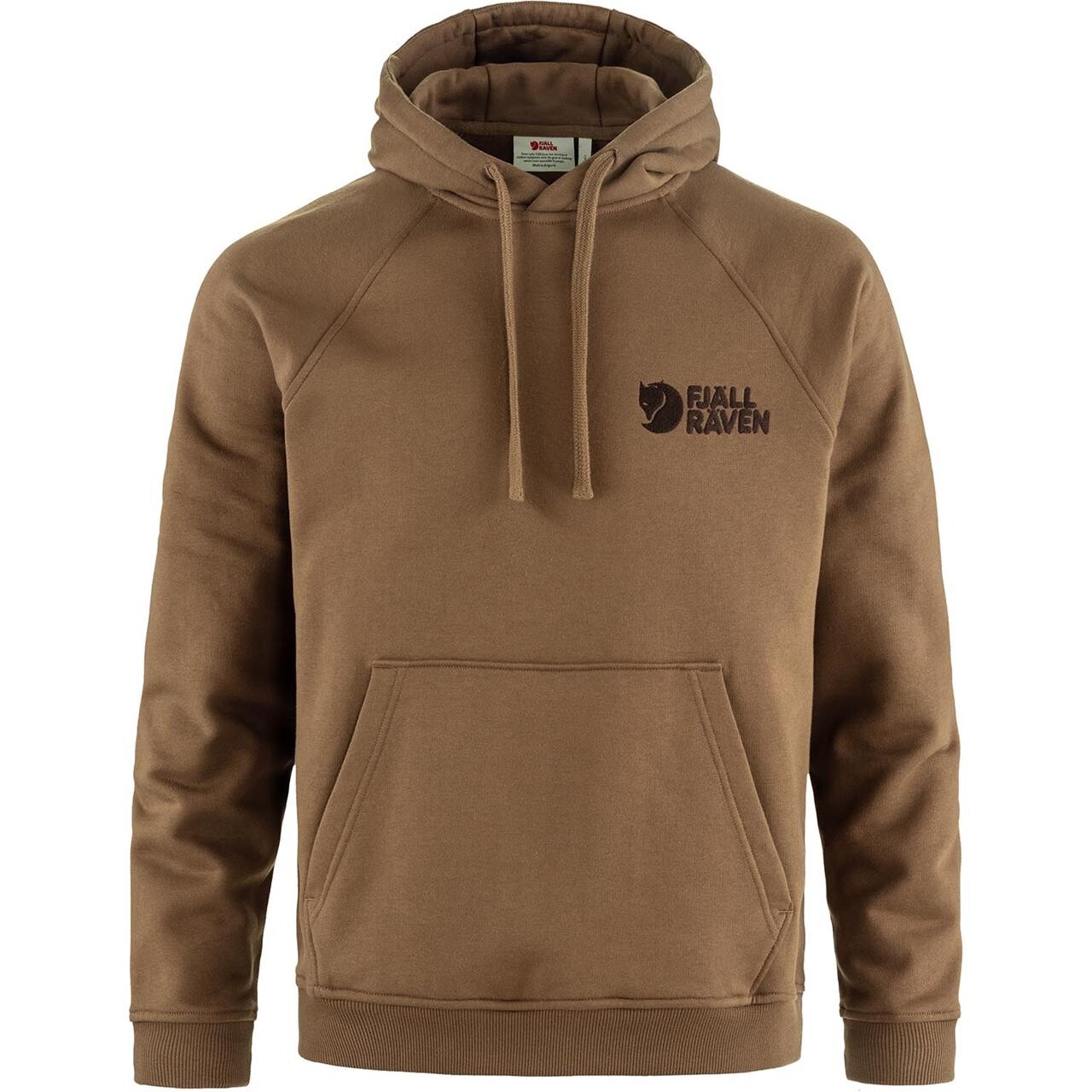 Fjällräven Mens Fjällräven Classic Hoodie (Brun (WOOD BROWN/265) Small)