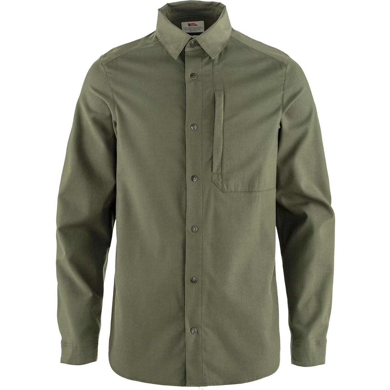 Fjällräven Mens Keb Trekking Shirt L/S (Grøn (LAUREL GREEN-LAUREL GN/625-625) X-large)