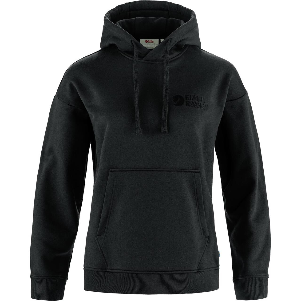 Fjällräven Womens Fjällräven Classic Hoodie (Sort (BLACK/550) X-small)