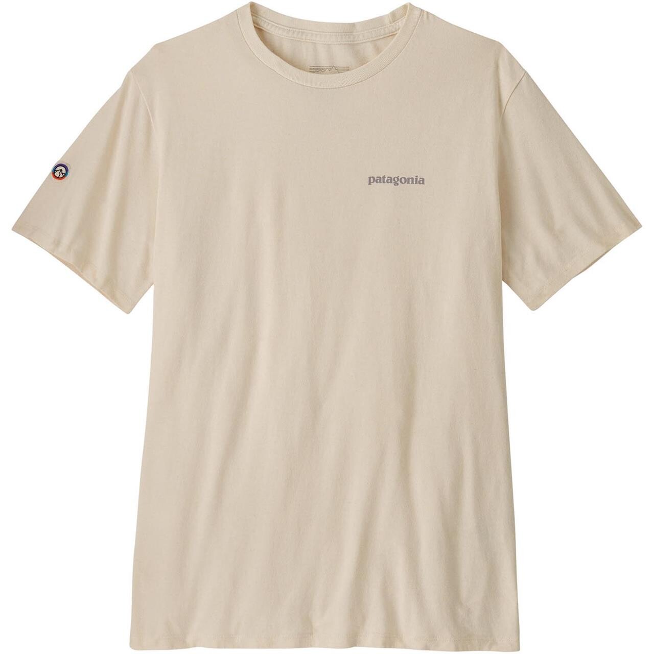 Patagonia Fitz Roy Icon Responsibili-tee (Hvid (BIRCH WHITE) X-large)
