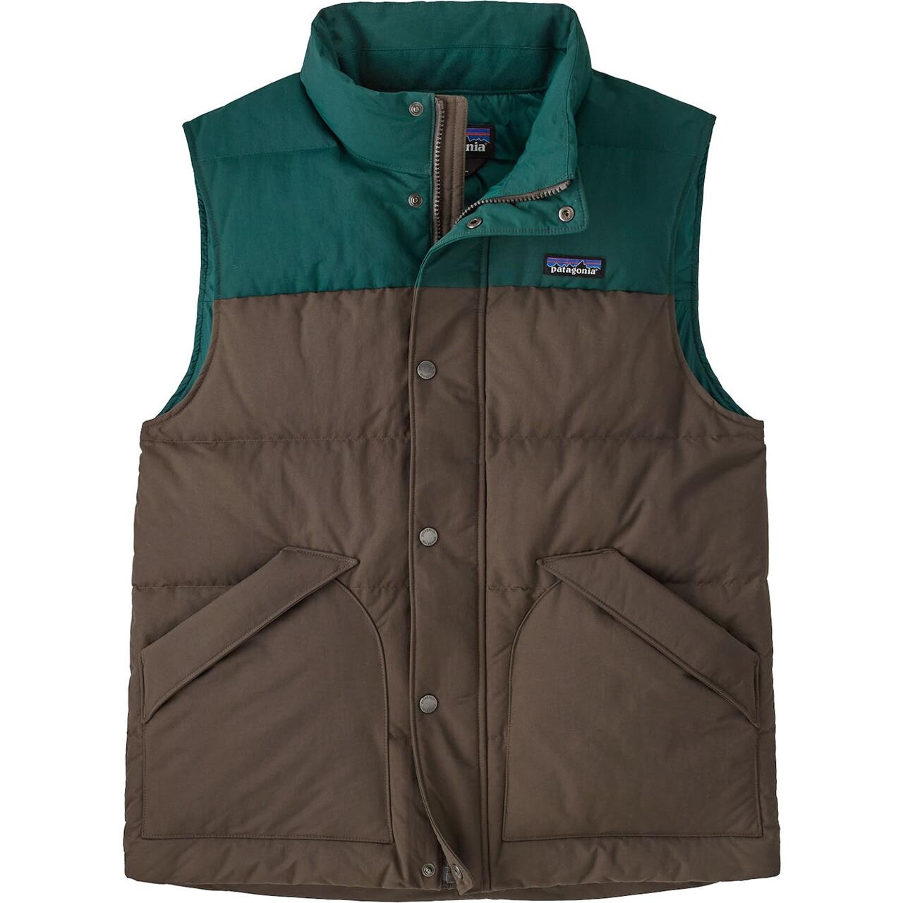 Patagonia Mens Downdrift Vest (Brun (OTTER BROWN) Small)