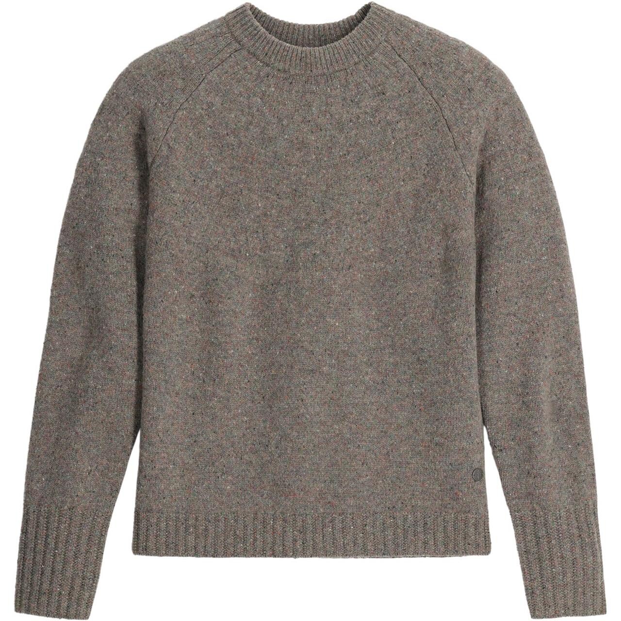 Royal Robbins Womens Rockcraft Wool Crew (Grøn (EVERGLADE HTR) Large)