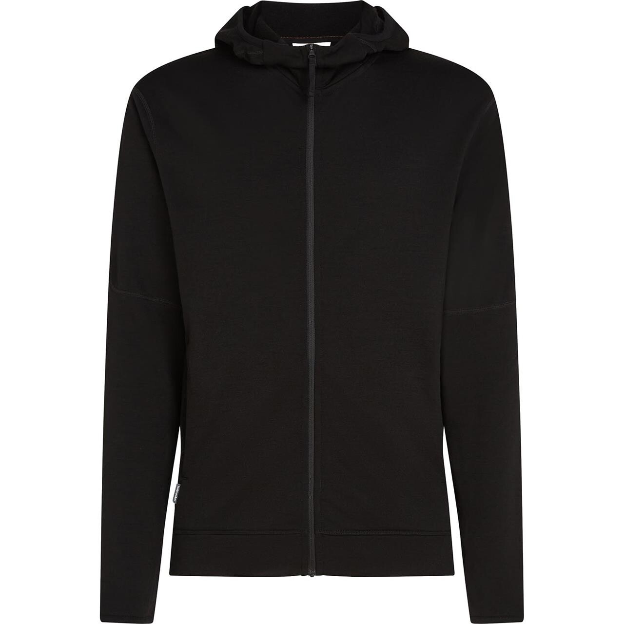 Icebreaker 360 Realfleece Elemental Hættetrøje - Sort