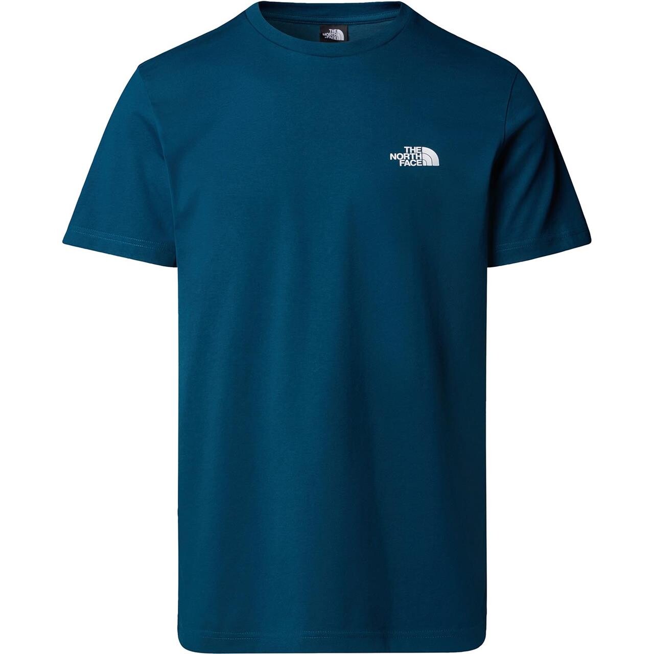 The North Face Mens Simple Dome Tee Blå Midnight Petrol Medium