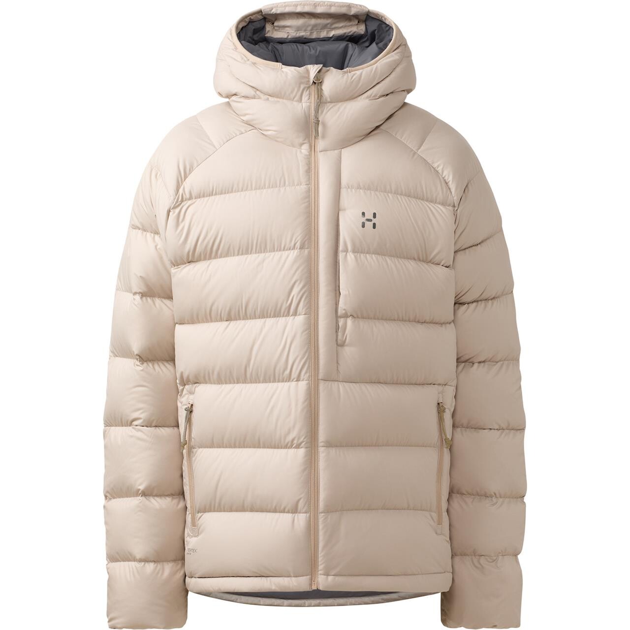 Haglöfs Mens Rosson Down Hood (Beige (CHALK BEIGE) Medium)