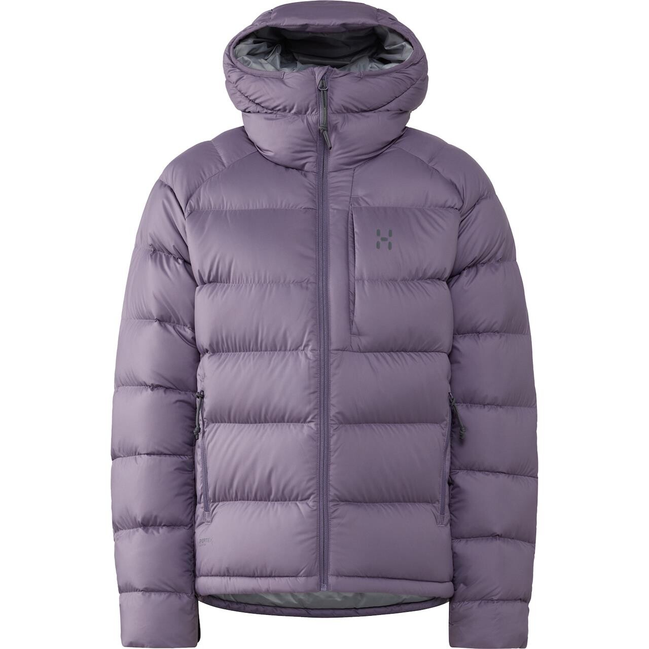 Haglöfs Womens Rosson Down Hood (Lilla (PURPLE FOG) X-small)