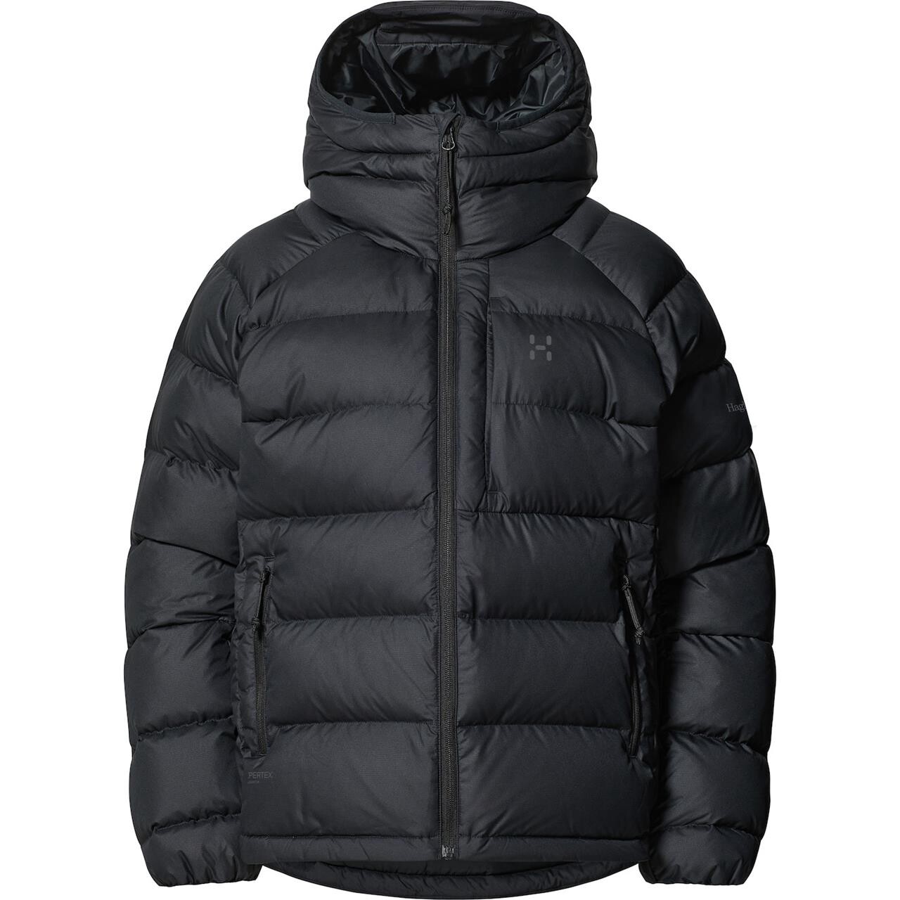 Haglöfs Womens Rosson Down Hood (Sort (TRUE BLACK) Medium)