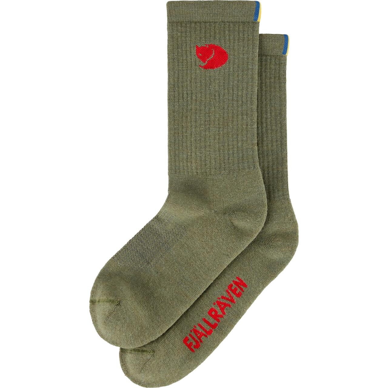 Fjällräven Wool Socks - Grøn - 39-41