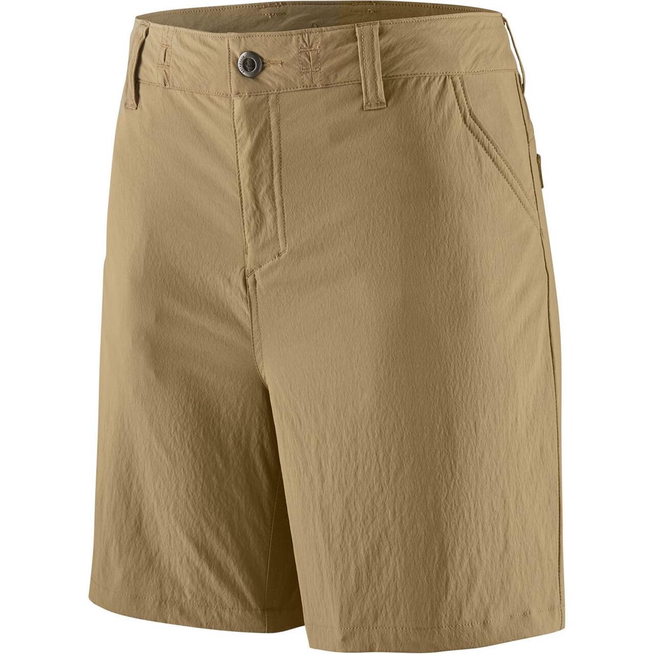 Patagonia Womens Quandary Shorts - 7" (Beige (CLASSIC TAN) 36)