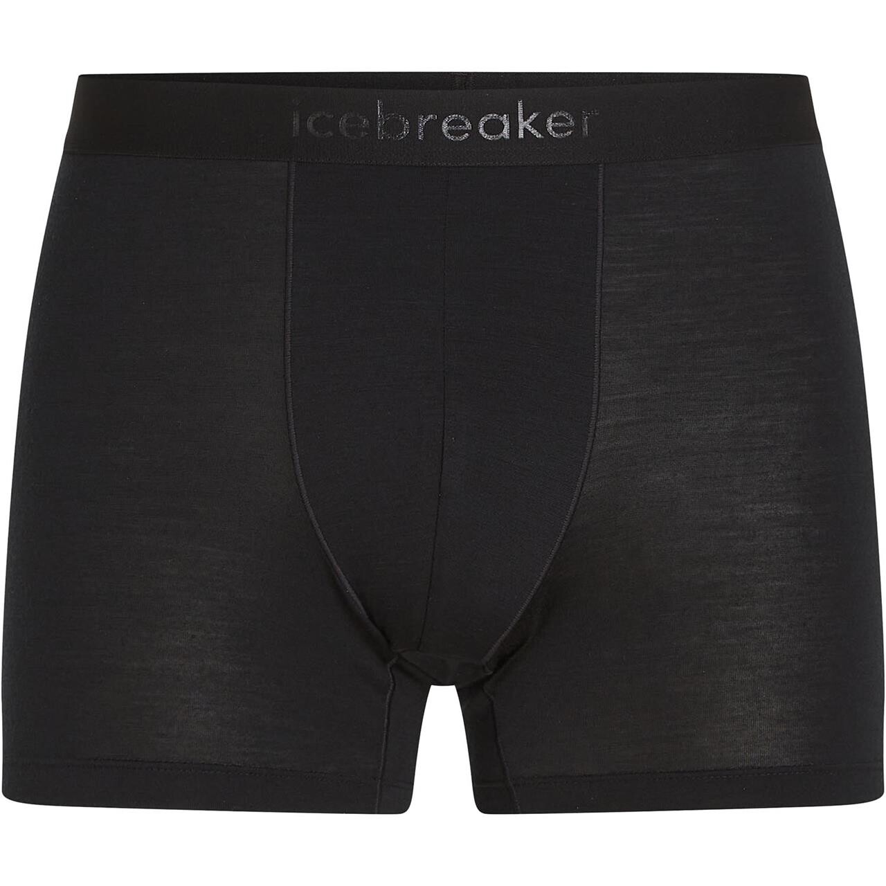 Icebreaker Mens 125 Cool-lite Anatomica Boxers (Sort (BLACK) Medium)