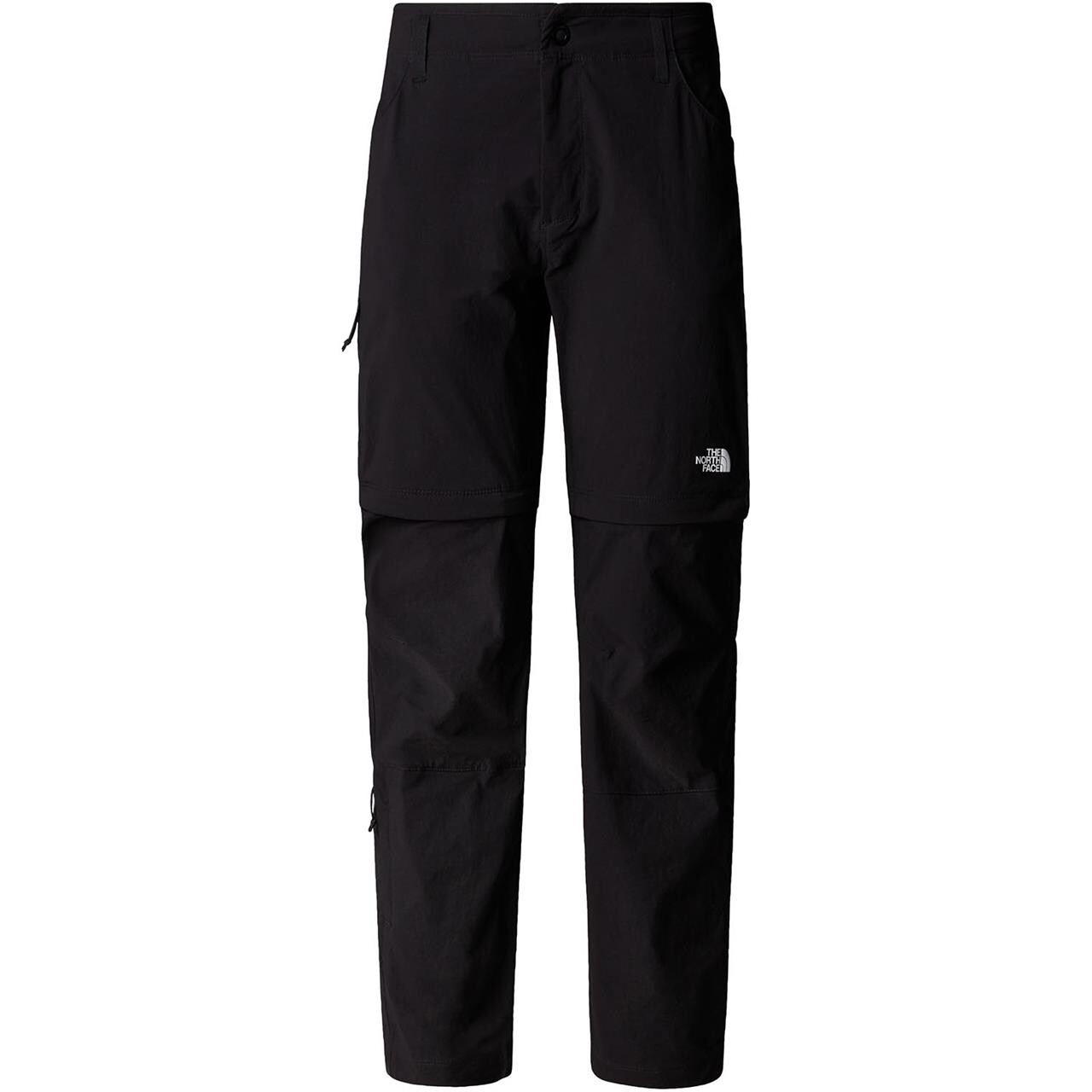 The North Face Womens Exploration Conv Reg Straight Pant Sort Tnf Black