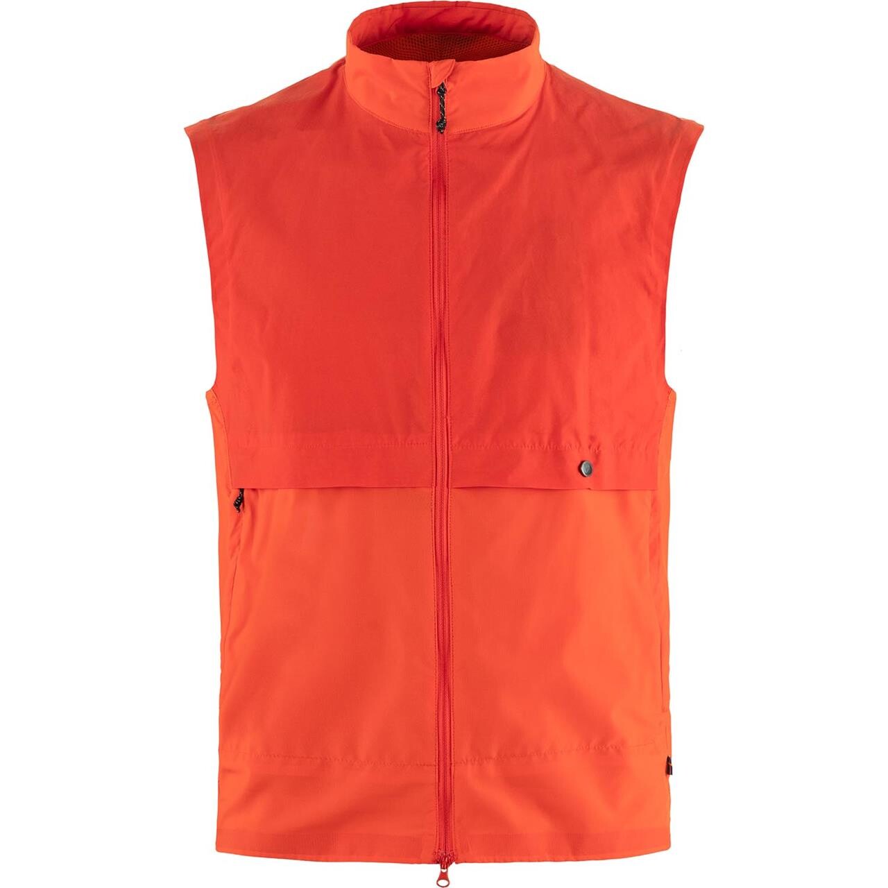Fjällräven Mens Hoja Adventure Vest (Orange (FLAME ORANGE/214) Large)