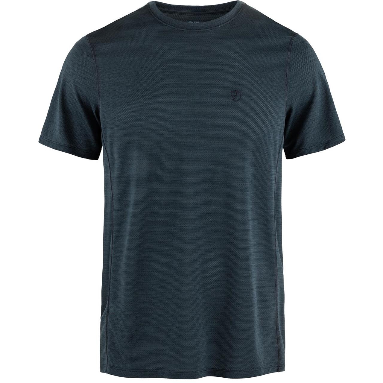 Fjällräven Mens Abisko Lite S/S (Blå (DARK NAVY/555) X-large)