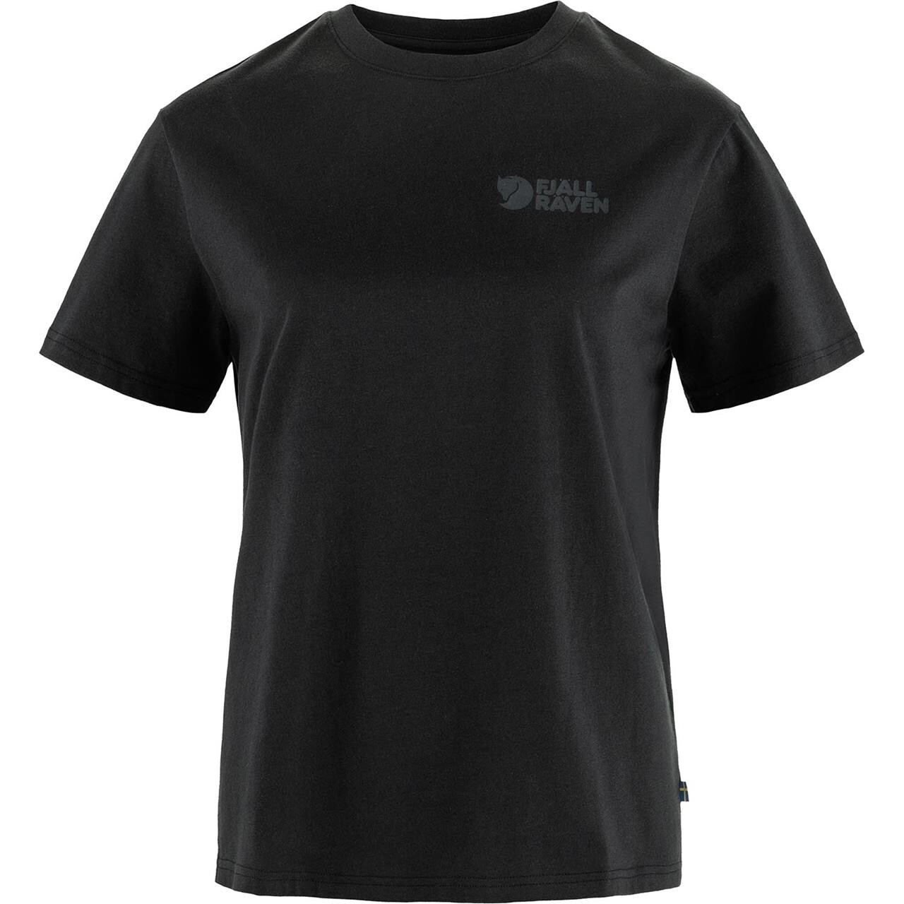 Fjällräven Womens Fjällräven Heavy Classic T-shirt (Sort (BLACK/550) Large)