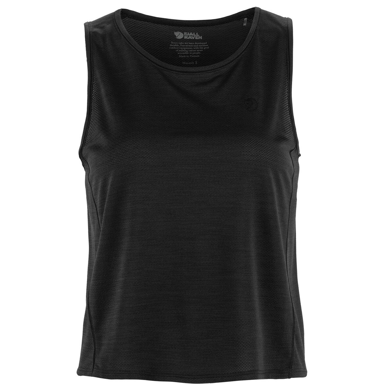 Fjällräven Womens Abisko Lite Tank (Sort (BLACK/550) X-large)