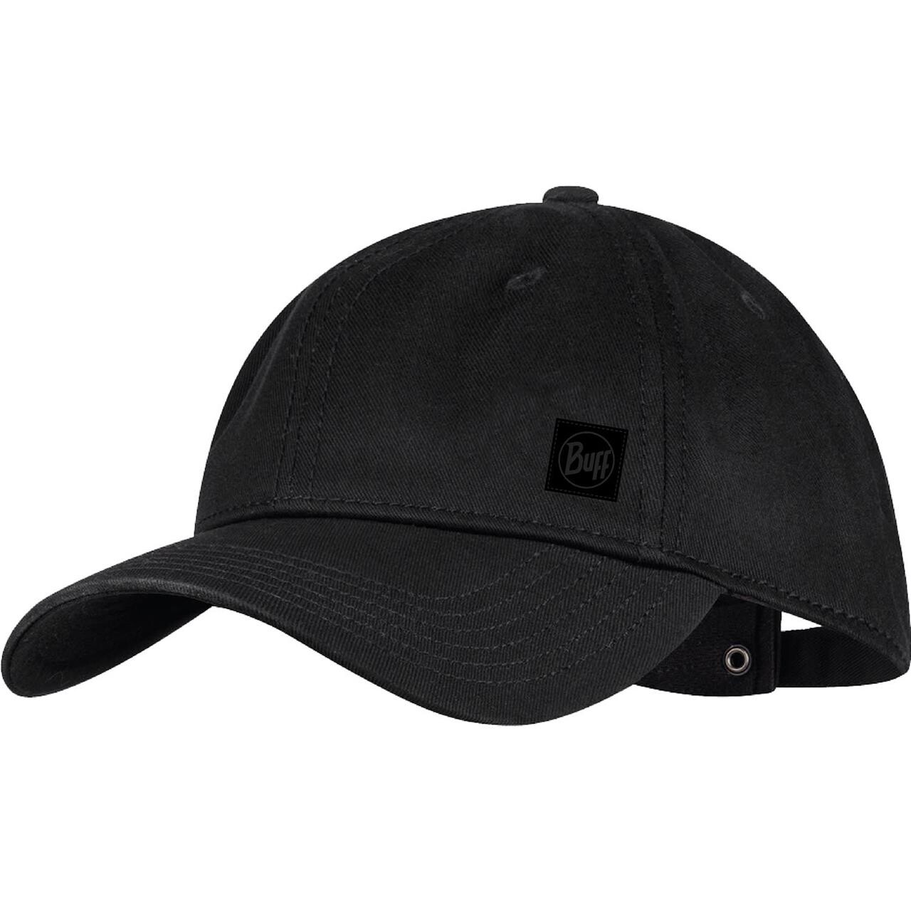 Buff Baseball Cap (Sort (SOLID BLACK) One size)