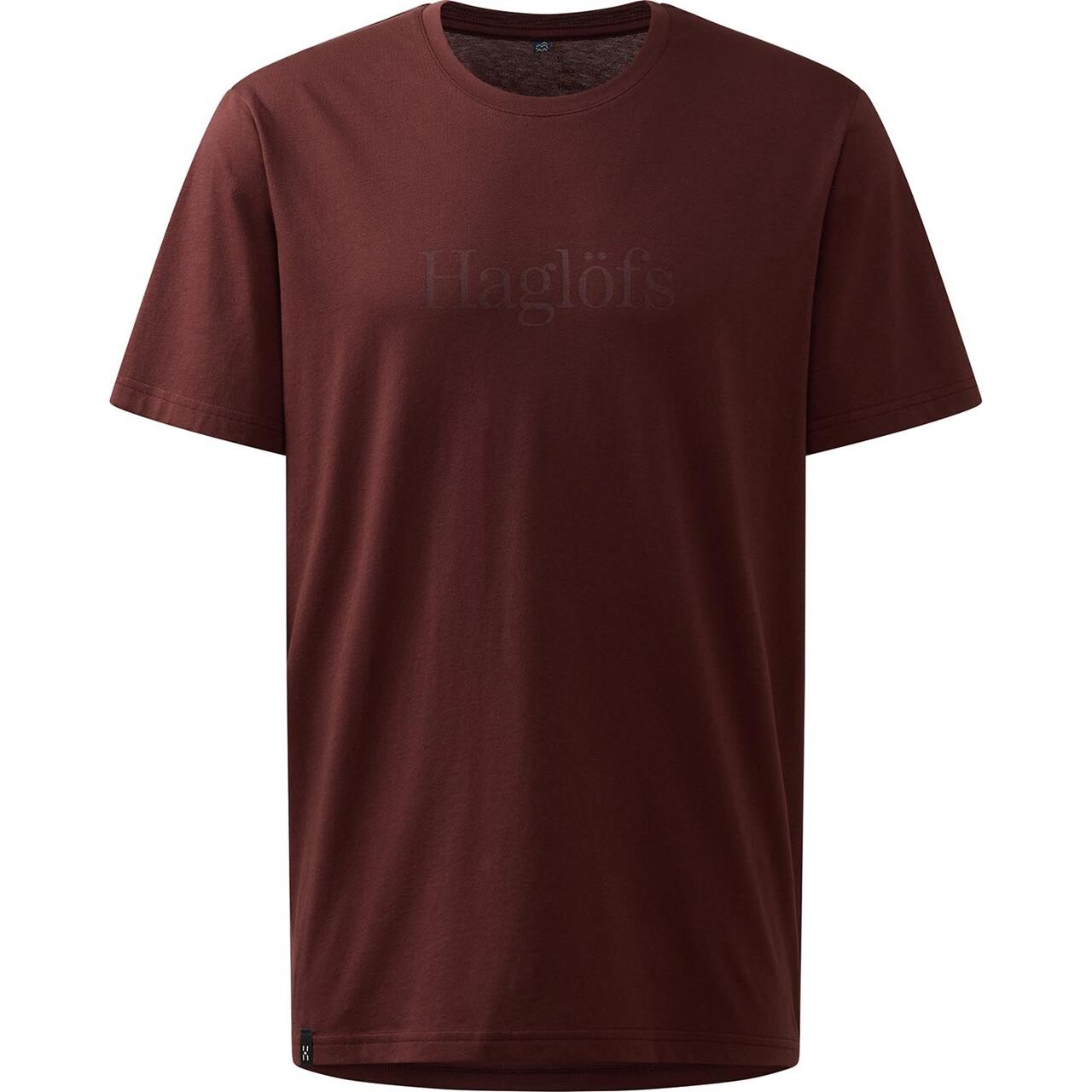 Haglöfs Mens Outsiders Tee (Rød (MAROON TRAIL) Large)