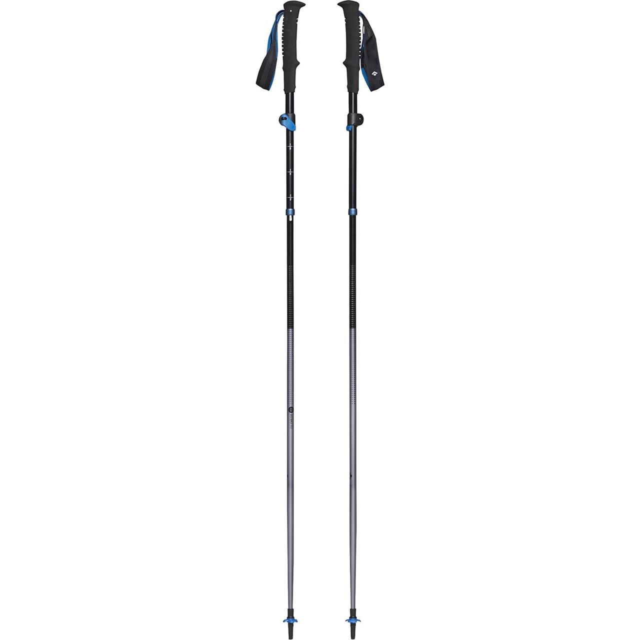 Black Diamond Distance Flz Poles Pair Grå Pewter 125 140cm