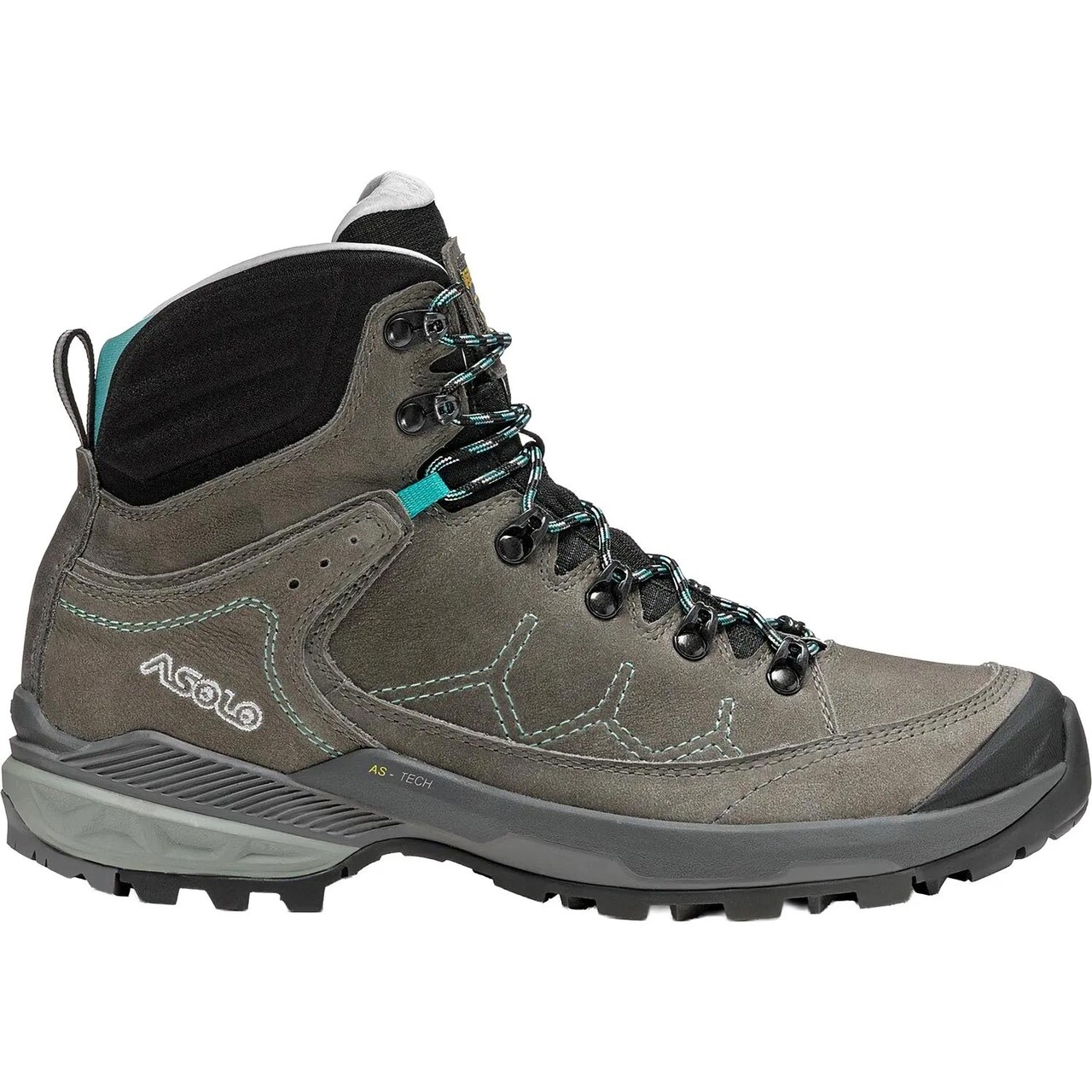 Asolo Womens Falcon EVO NBK Bunion (Grøn (GRAPHITE/AQUA GREEN) 38 2/3)