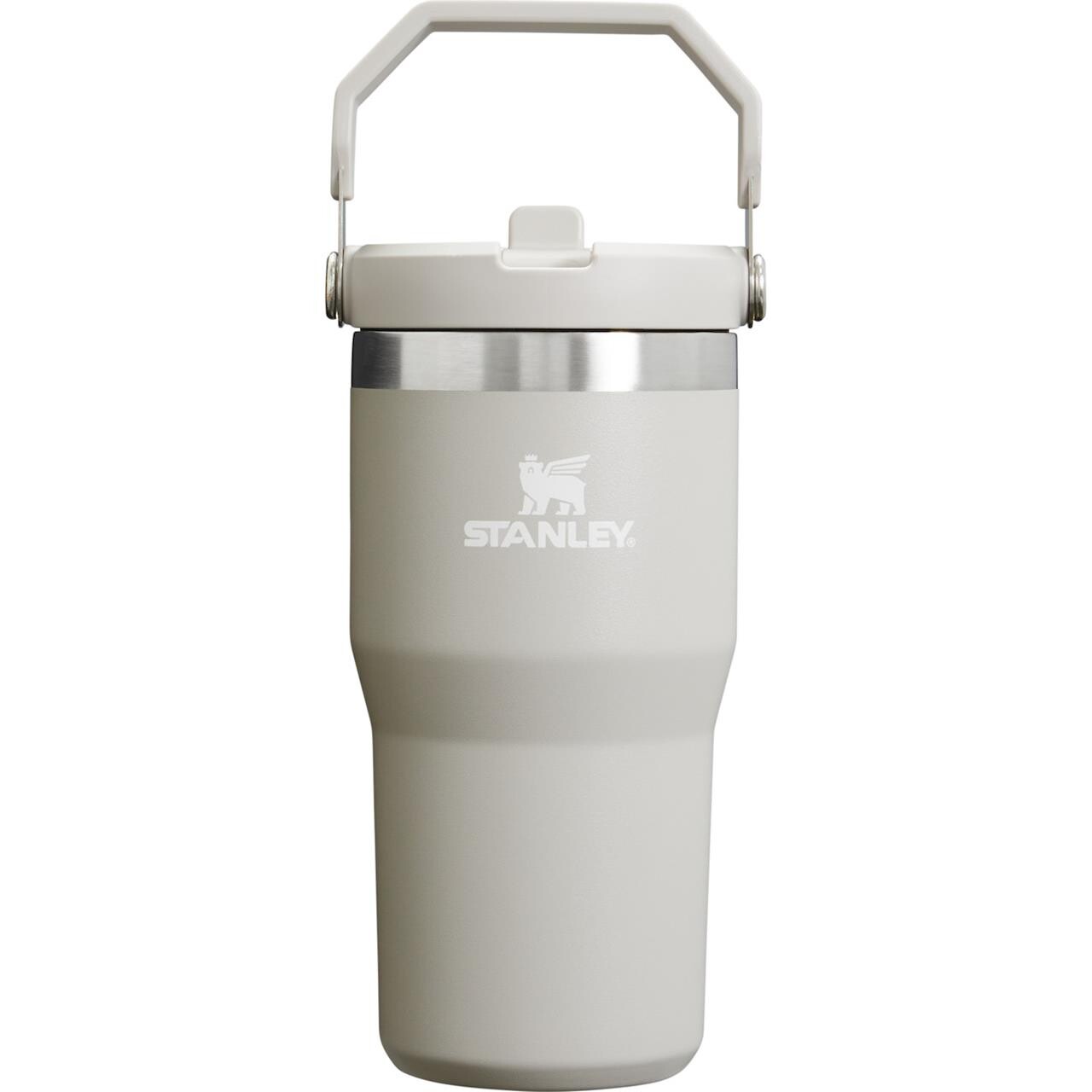 Stanley The IceFlow Flip Straw 2.0 Tumbler Termokop med Sugerør - 600ml - Ash
