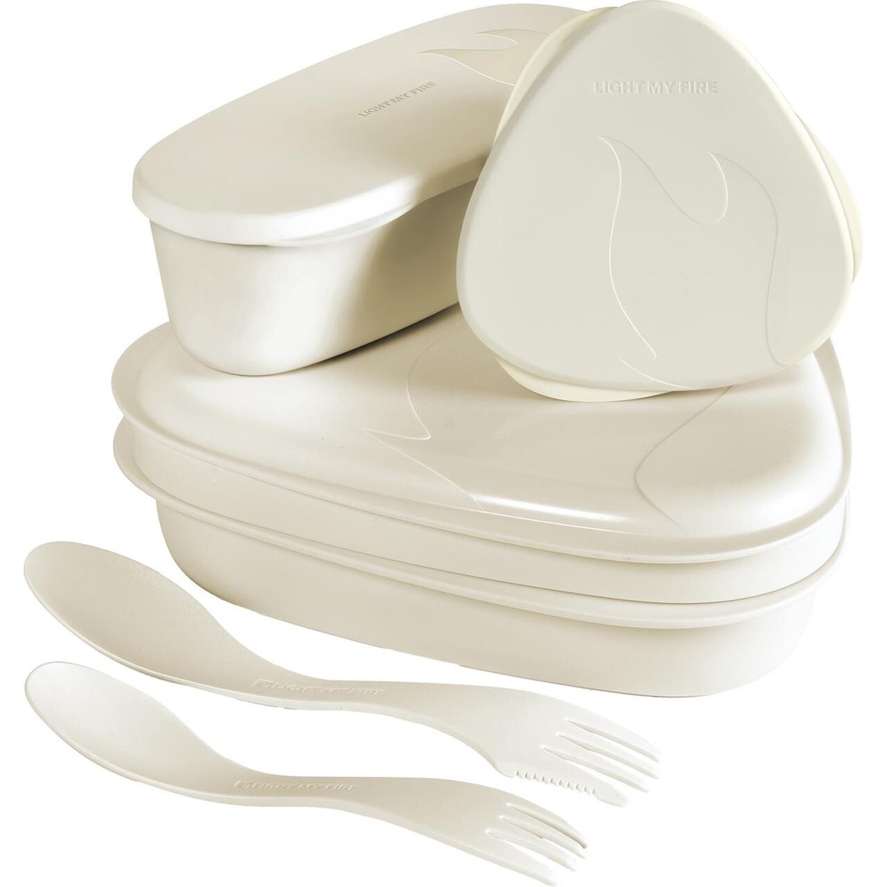 Light Fire Lunchkit Hvid Cream