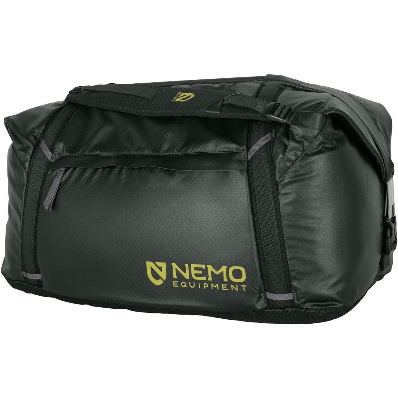 Nemo Double Haul Convertible Duffel 70l Sort Black One Size