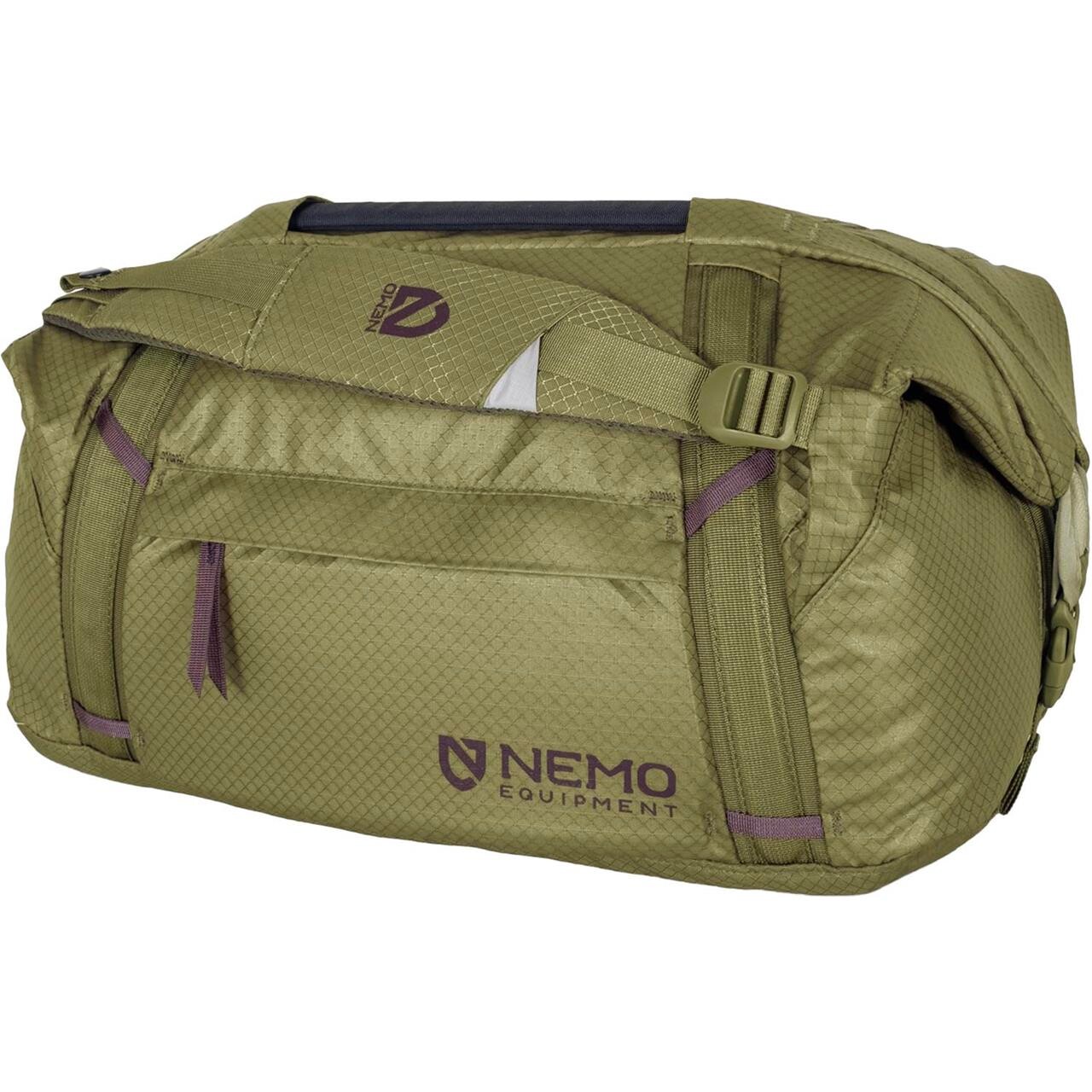 Nemo Double Haul Convertible Duffel 30l Grøn Nova One Size