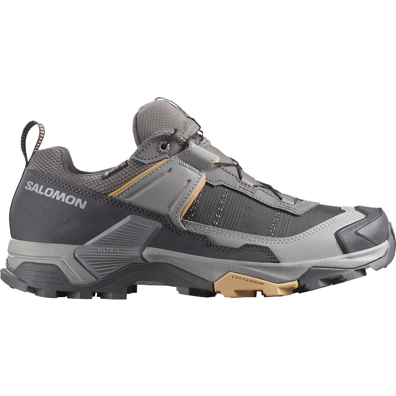 Salomon Womens X Ultra 5 GTX (Grå (PLUM KITTEN/NINEIRON/SOFT CL) 42)