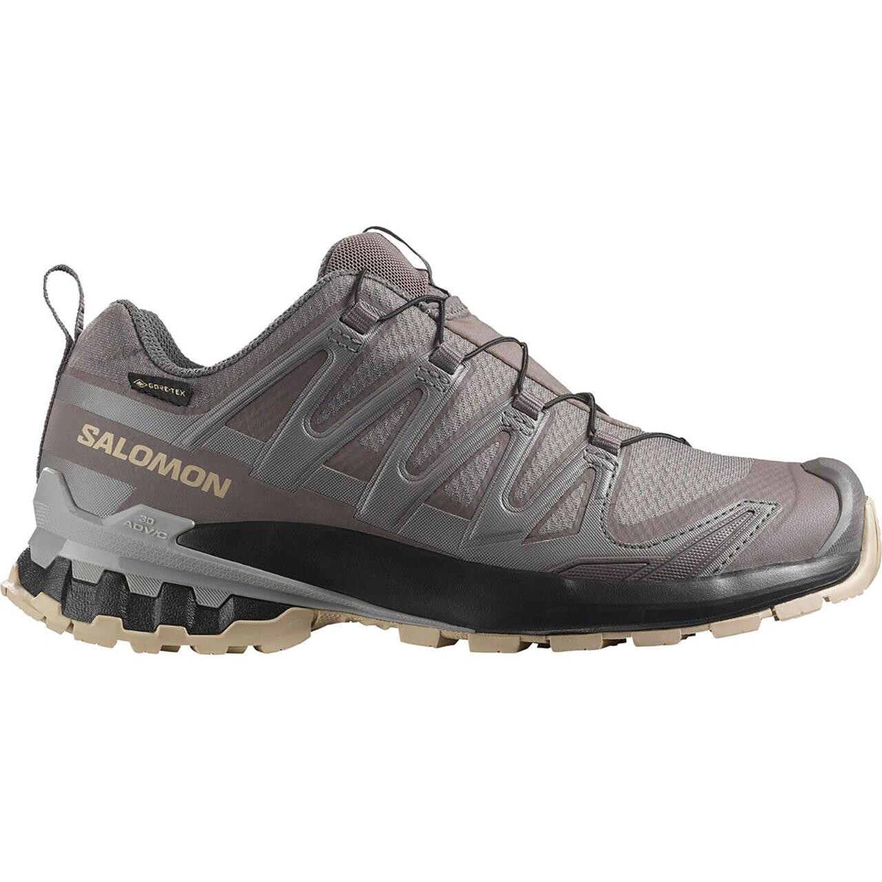 Salomon Womens XA Pro 3D V9 GTX (Grå (PLUM KITTEN/BLACK/GULL) 38)
