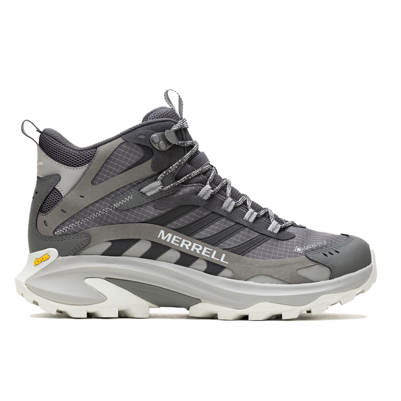 Merrell Mens Moab Speed Mid Gtx Grå Asphalt