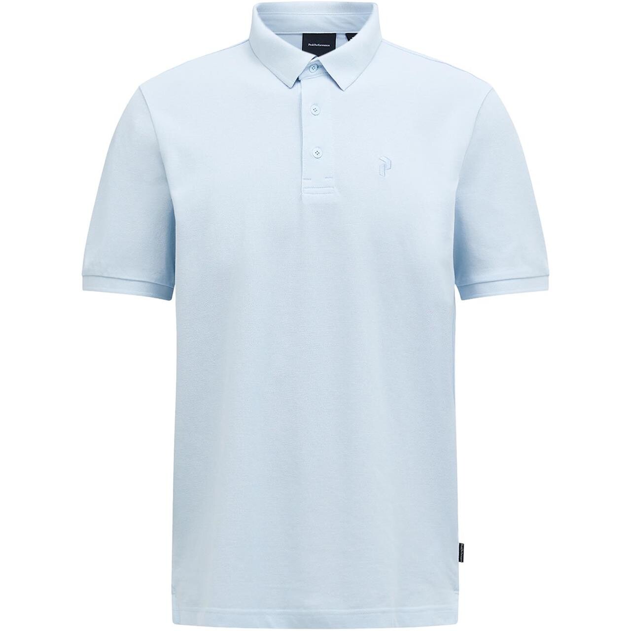 Peak Performance Mens Classic Cotton Polo Grå Cloud Large