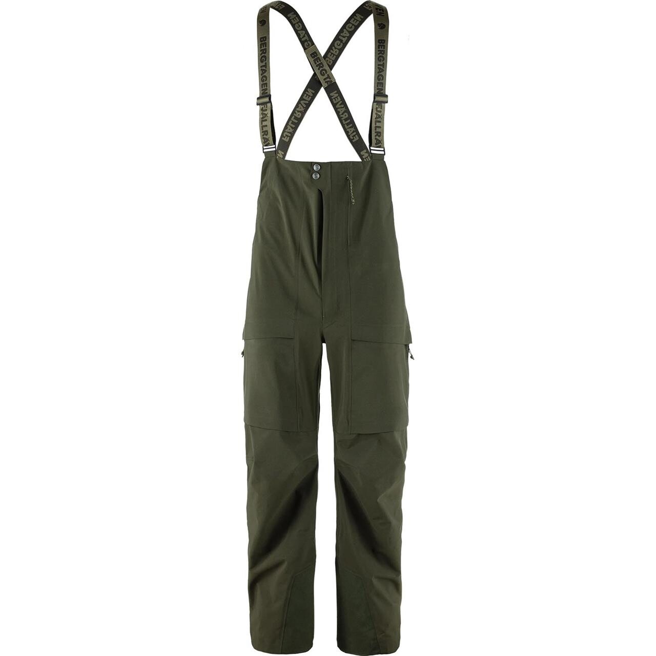 Fjällräven Mens Bergtagen GTX Touring Bibs (Grøn (DEEP FOREST/662) X-large)