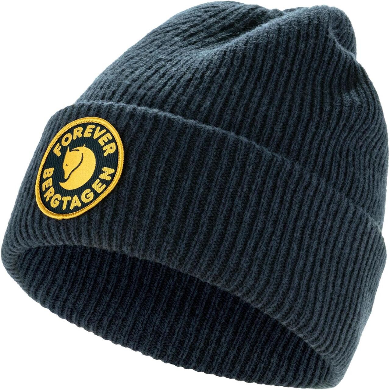 Fjällräven Bergtagen Forever Wool Beanie (Blå (DARK NAVY/555) One size)