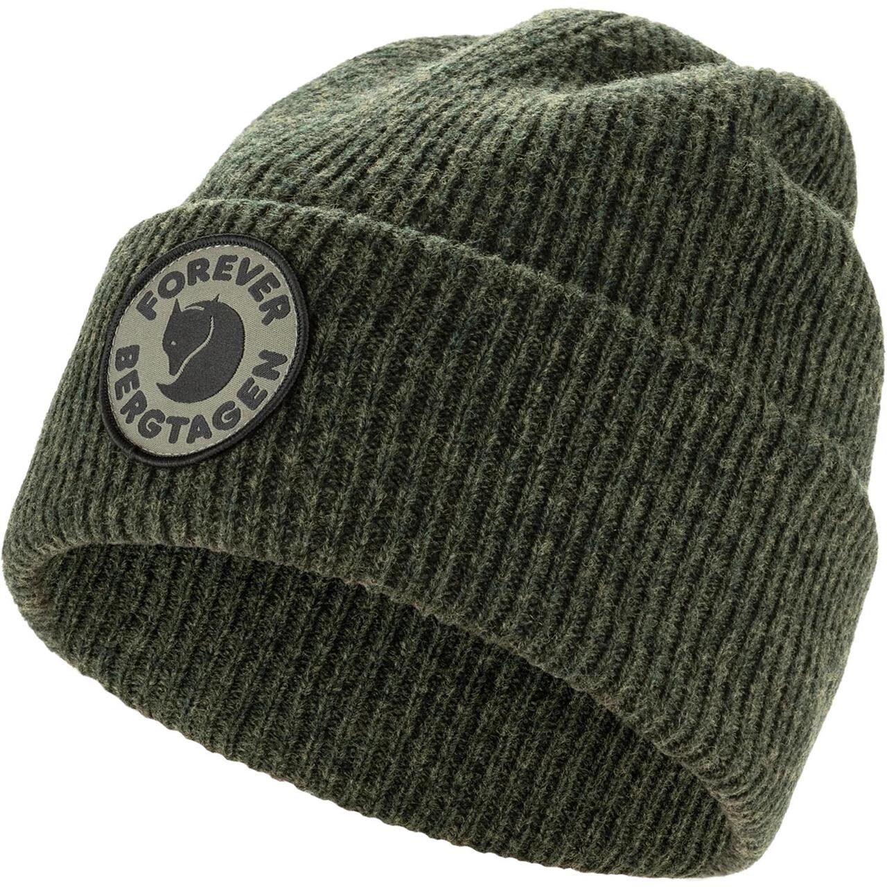 Fjällräven Bergtagen Forever Wool Beanie (Grøn (DEEP FOREST/662) One size)