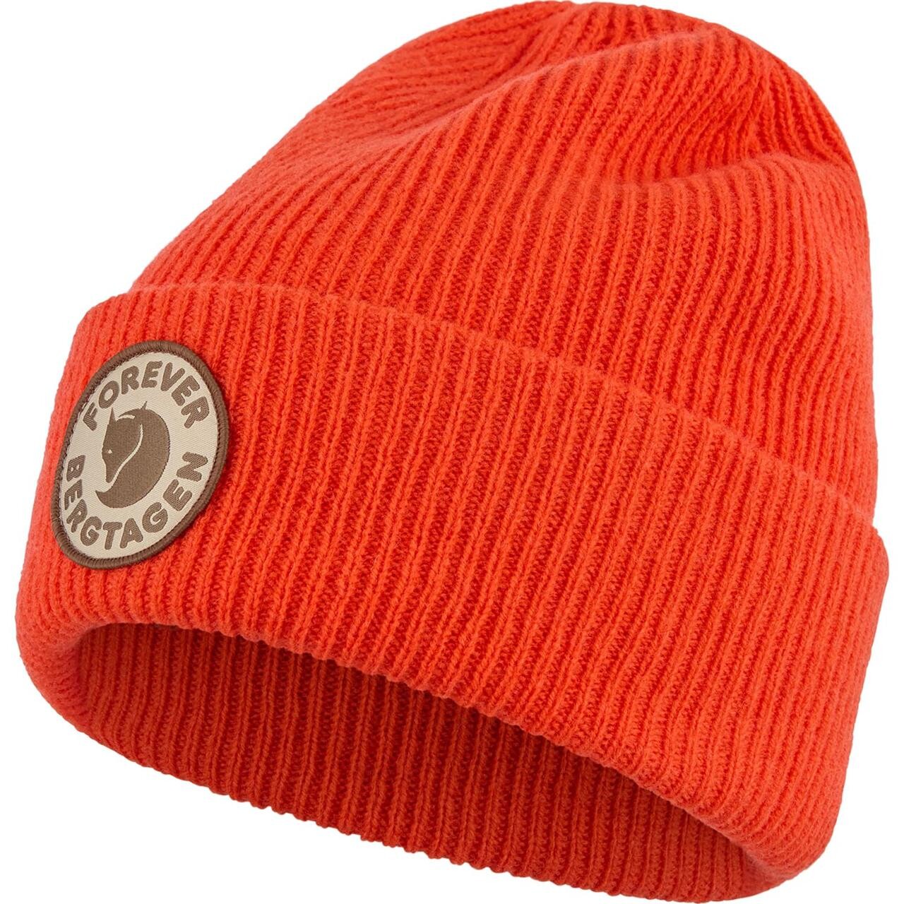 Fjällräven Bergtagen Forever Wool Beanie (Orange (FLAME ORANGE/214) One size)