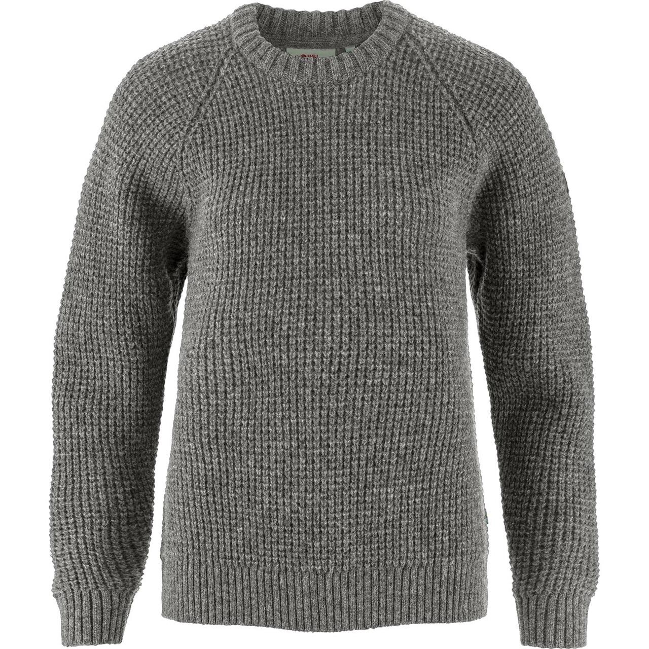 Fjällräven Womens Övik Waffle Knit (Grå (GREY/020) XX-small)