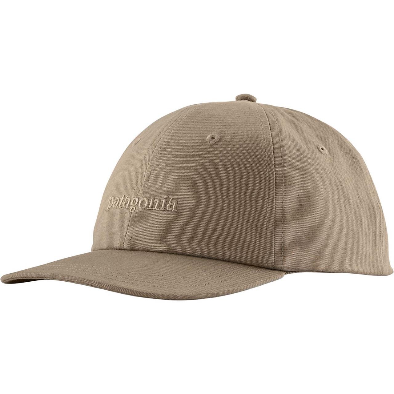 Patagonia Fitz Roy Icon Trad Cap Grå Text Logo: Seabird Grey One Size