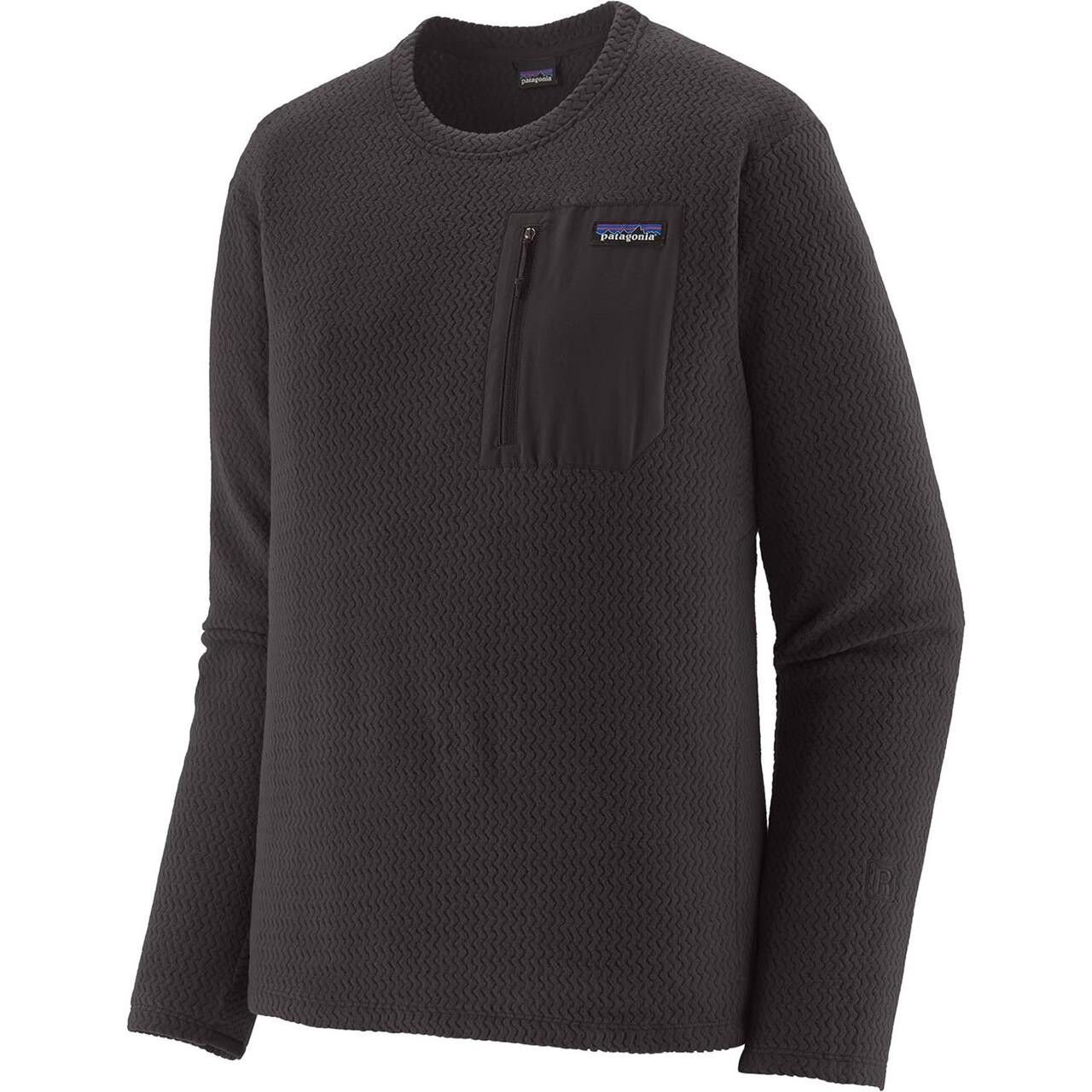 Patagonia Mens R1 Air Crew (Sort (BLACK) X-large)