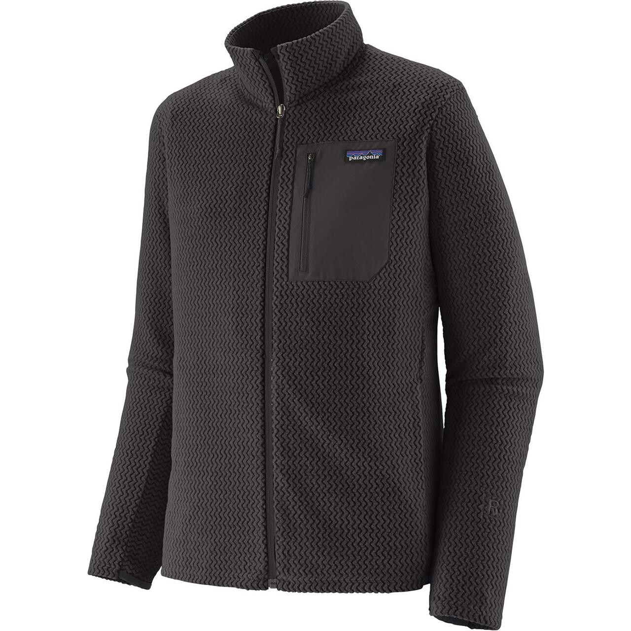 Patagonia Mens R1 Air Jacket (Sort (BLACK) Large)